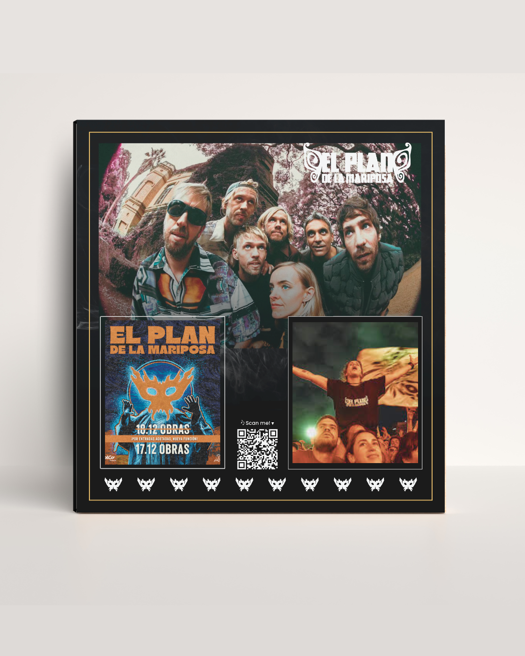 Cuadro El Plan de la Mariposa 29x31 cm - Imagen 3