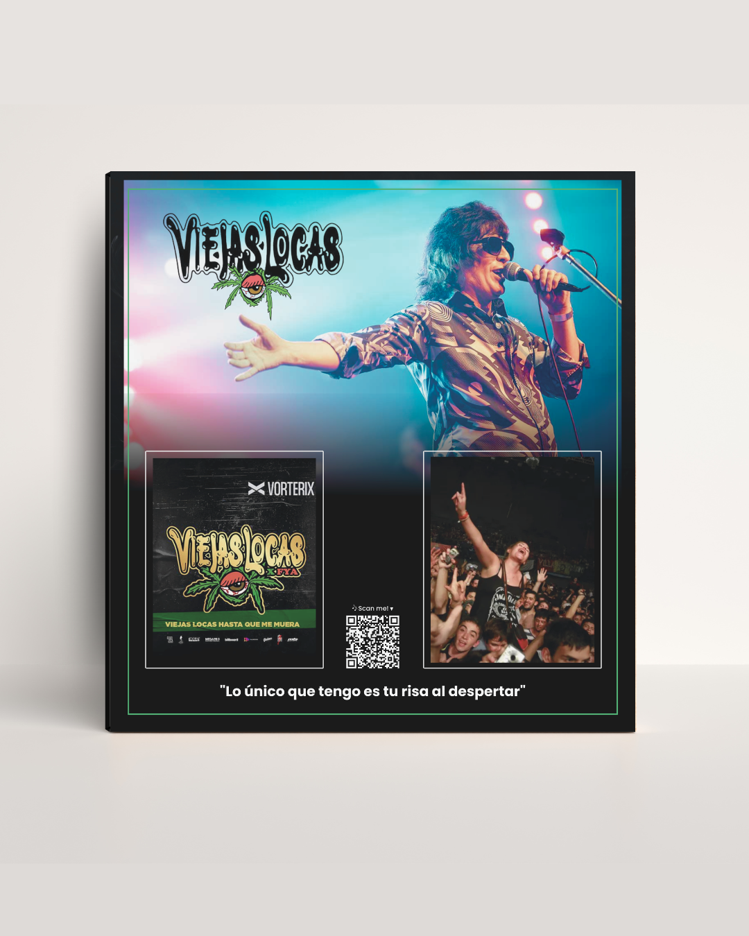 Cuadro Viejas Locas 29x31 cm